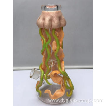 Most Popular Glass Beaker Bongs with 3D Teeth